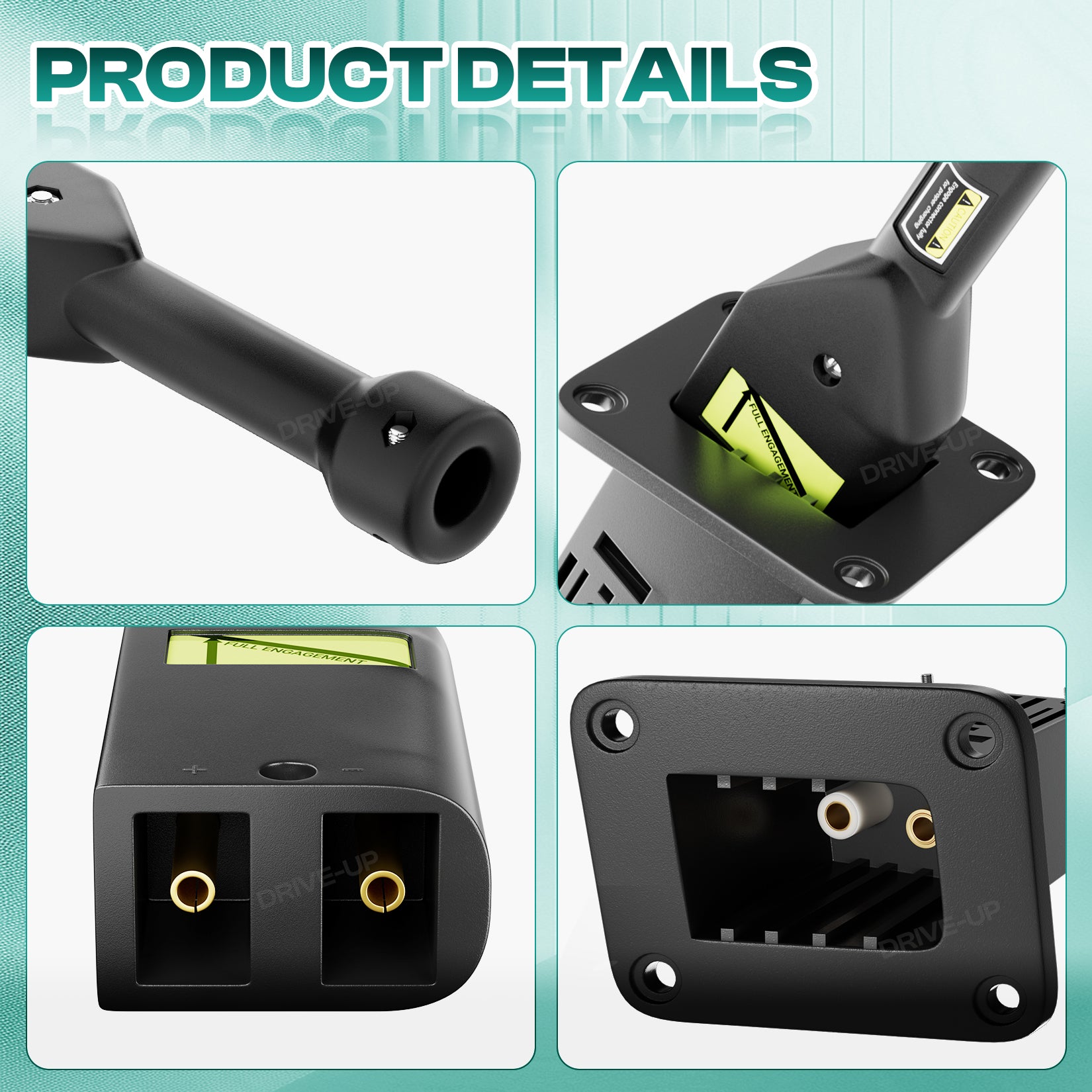 EZGO TXT Medalist 36V PowerWise Charger Receptacle and W/Handle Plug Fits Electric |Drive-up