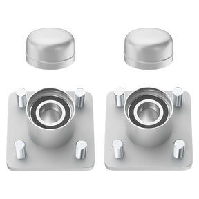 Golf Cart Front Wheel Hub Assembly with Hub Bearing Fits EZGO RXV - 2Pcs