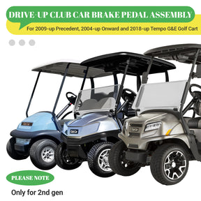 Drive-up Brake Pedal Assembly for Club Car 2nd Gen Golf Carts | Drive-up