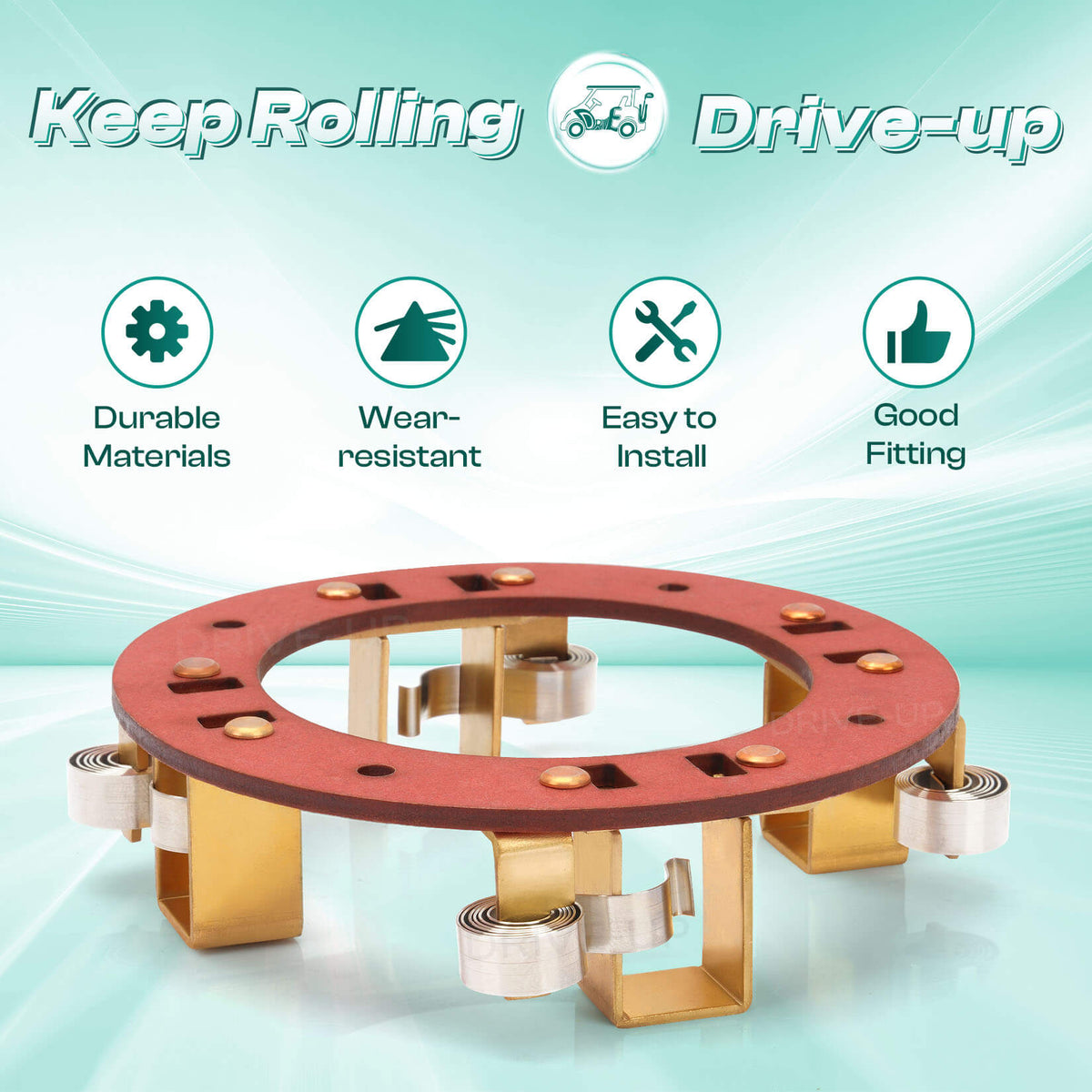 Golf Cart Motor Brushes Plate Assembly