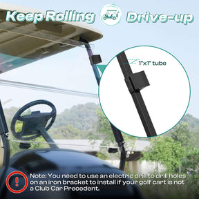 Upper Golf Cart Windshield Retaining Clips for Club Car Precedent