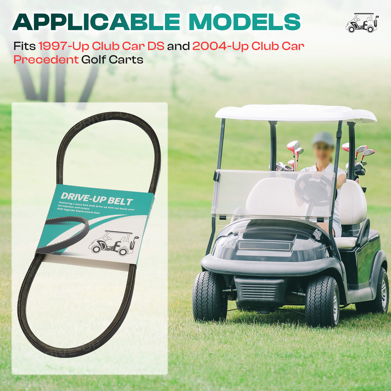 Club Car Starter Generator Belt