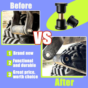 Club Car Front Leaf Spring Bushings Kit Polyurethane Bushing and Sleeve For 1992-UP DS 1015583 | Drive-up