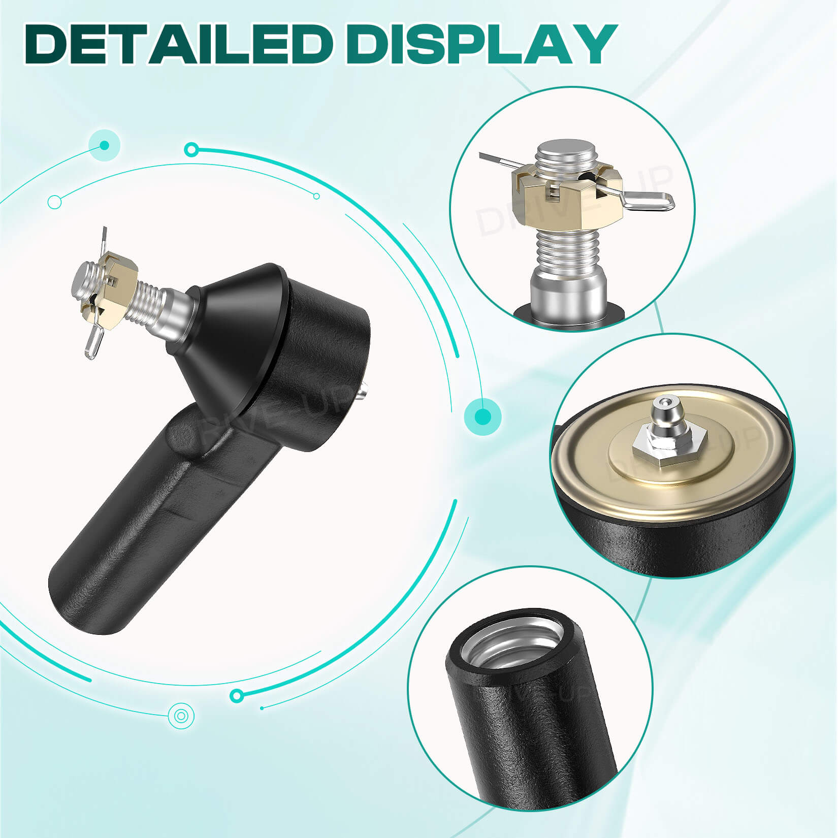 Golf Cart Ball Joint & Tie Rod Kit for EZGO TXT 