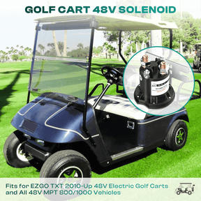 EZGO Golf Cart Solenoid for 48V TXT and MPT Vehicles | Drive-up