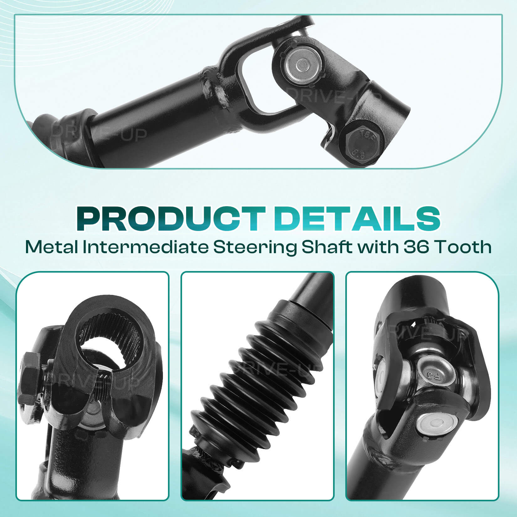 EZGO Intermediate Steering Shaft for TXT 2001-Up Models - OEM 70580-G01 | Drive-up