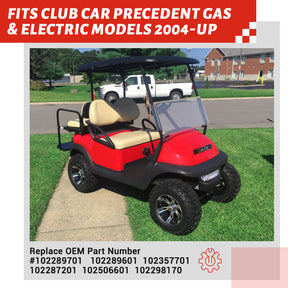 Golf Cart Front End Repair Deluxe Kit for Club Car Precedent 2004-Up Gas and Electric Models