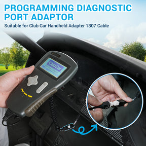Club Car Handheld Adapter 1307 4 Pin Molex Cable for Curtis Speed Code Programmer 1311/1313 OEM #102251501 |Drive-up