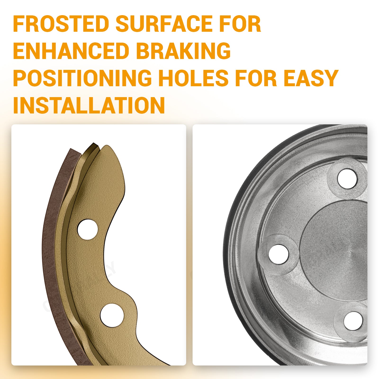 Rear Brake Drum/Hub and Brake Shoes Deluxe Repair Kit, for Club Car | Drive-up