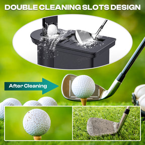 Golf Ball Cleaner and Club Cleaner Kit - Driver Side for EZGO RXV | Drive-up