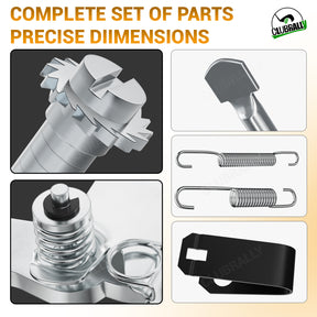 Rear Brake Drum/Hub and Brake Shoes Deluxe Repair Kit, for Club Car | Drive-up