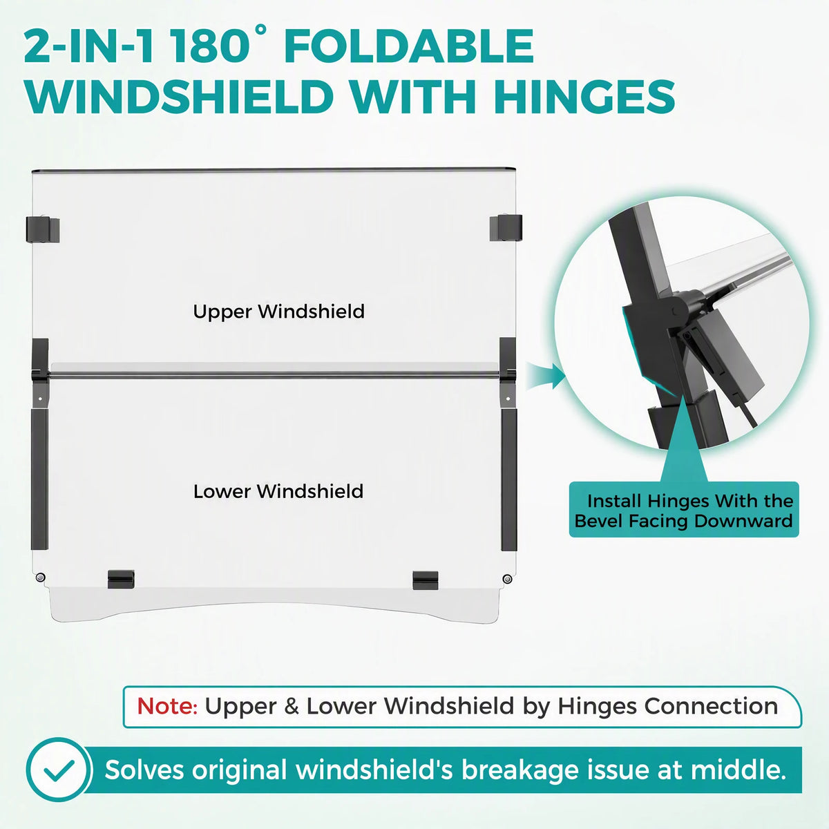 Golf Cart Windshield for Yamaha G29