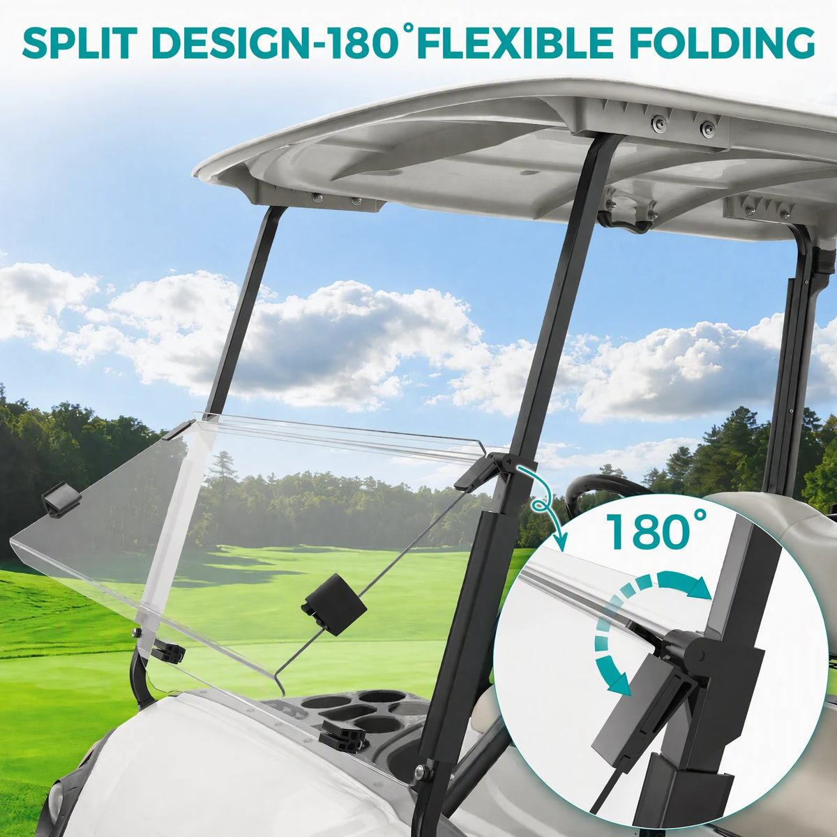 Golf Cart Windshield for Yamaha G29