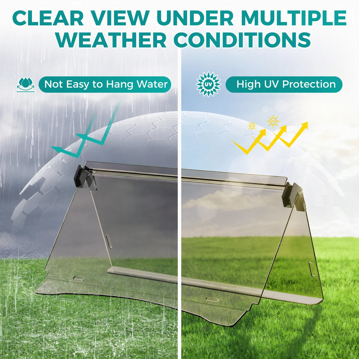 Golf Cart Windshield for Yamaha G29