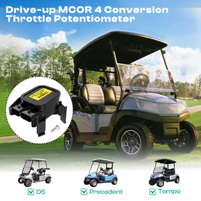 MCOR 4 Conversion Throttle Potentiometer-Fits Club Car DS/Carryall/Tempo - AM293101, 105116301 (MCOR 4 Throttle Potentiometer) |Drive-up