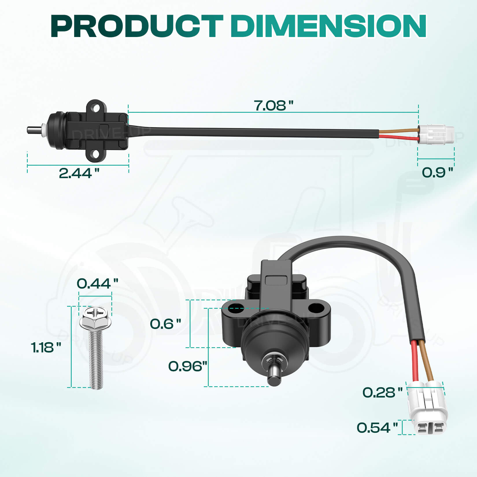 Yamaha Stop Switch - Fits G14-G29 Golf Carts (JF7-82817-20) | Drive-up