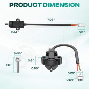 Yamaha Stop Switch - Fits G14-G29 Golf Carts (JF7-82817-20) | Drive-up