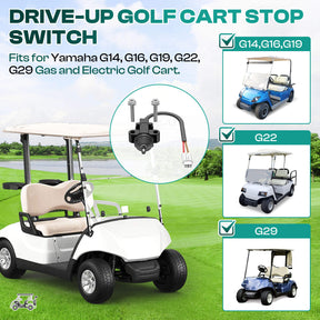 Yamaha Stop Switch - Fits G14-G29 Golf Carts (JF7-82817-20) | Drive-up
