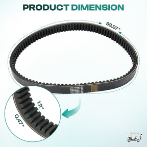golf cart drive belt for yamaha
