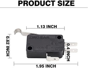 Drive-up 4 Pack Micro Switch 2&3 Prong Fit Club Car DS & Precedent Car Golf OEM 1014807 1014808