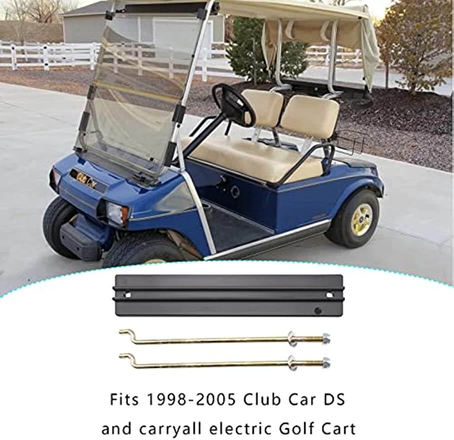 Hold Down Plate and Rod Kit Washers & Nuts,for Club Car  Electric DS&Carryall